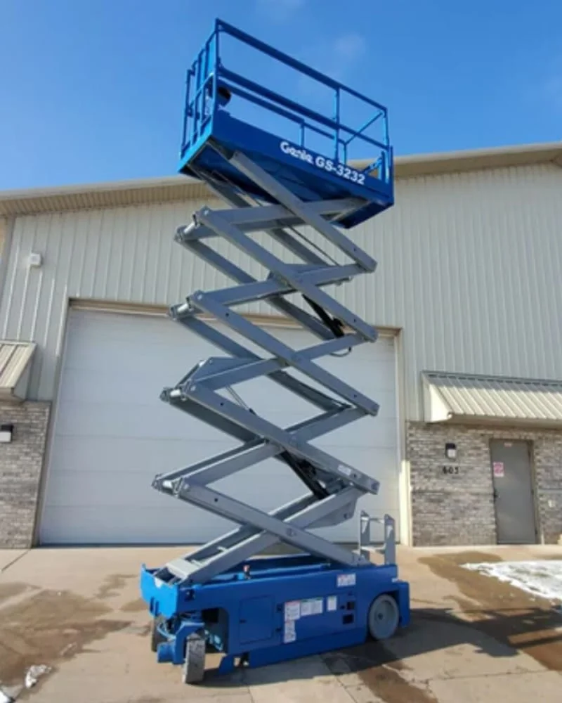 38 ft Used Scissor Lift, Genie GS-3232 (2014) - TACMANLIFTS