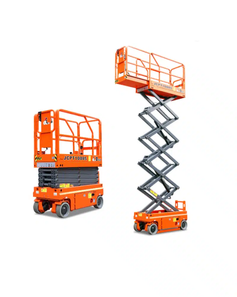 Nacelle élévatrice à ciseaux d'occasion de 32 pieds, DINGLI JCPT1008 (2017)