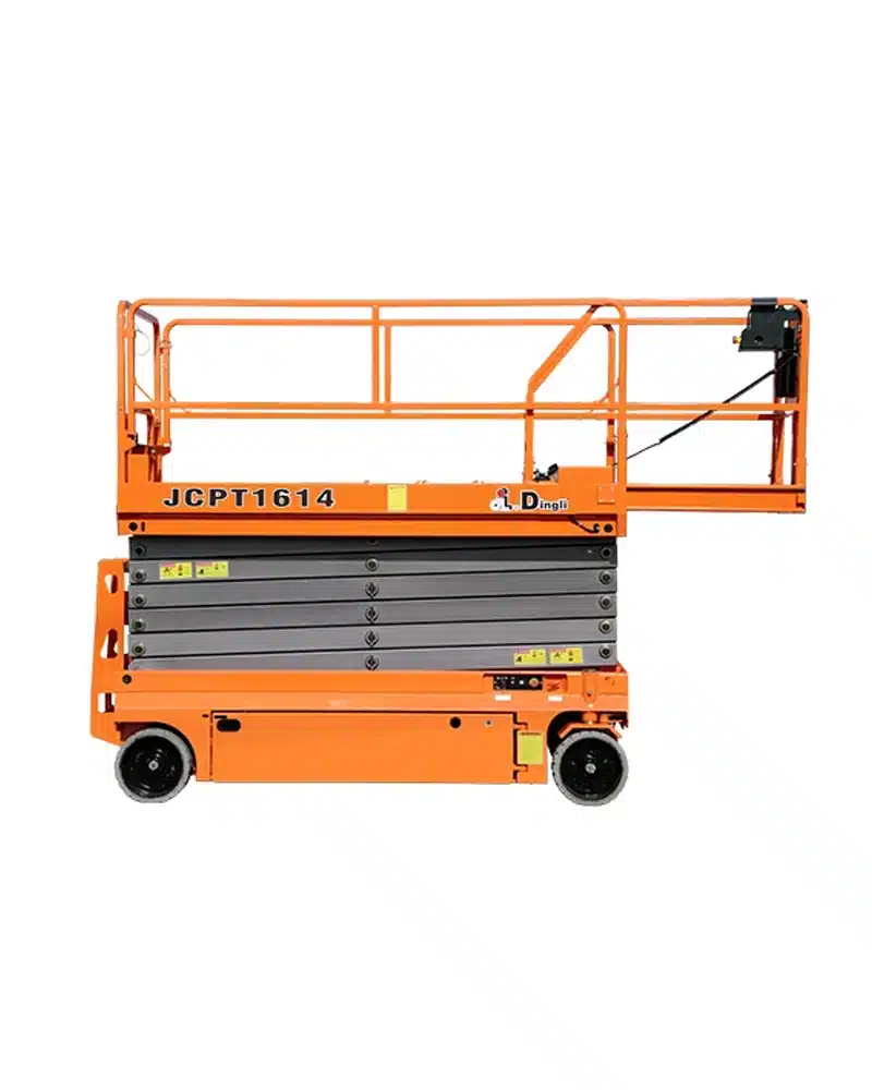 Nacelle élévatrice à ciseaux d'occasion de 51 pieds, DINGLI JCPT1614 (2018)