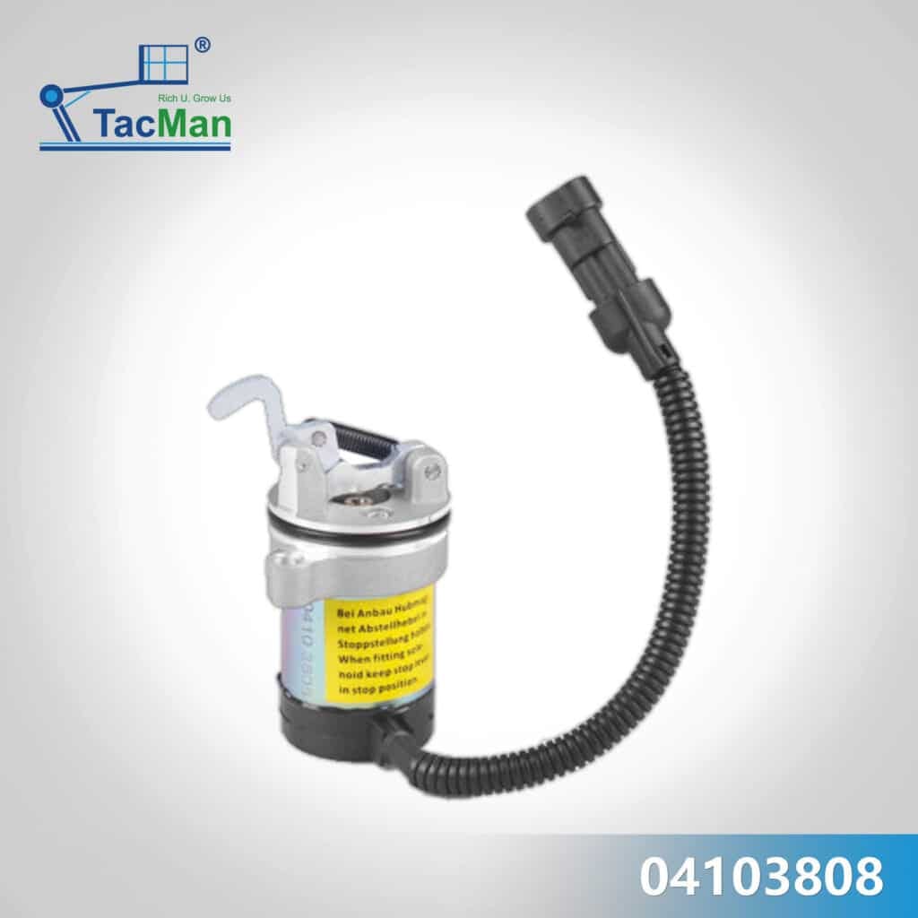 12V Fuel Shutoff Solenoid 04103808 | Deutz Aerial Lift Parts