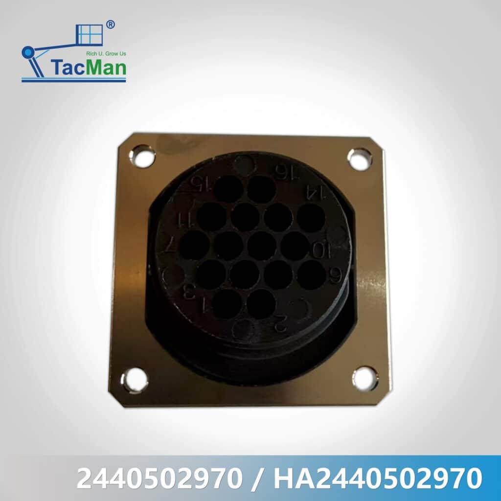 16 Pins Male Connector Plug 2440502970 / HA2440502970