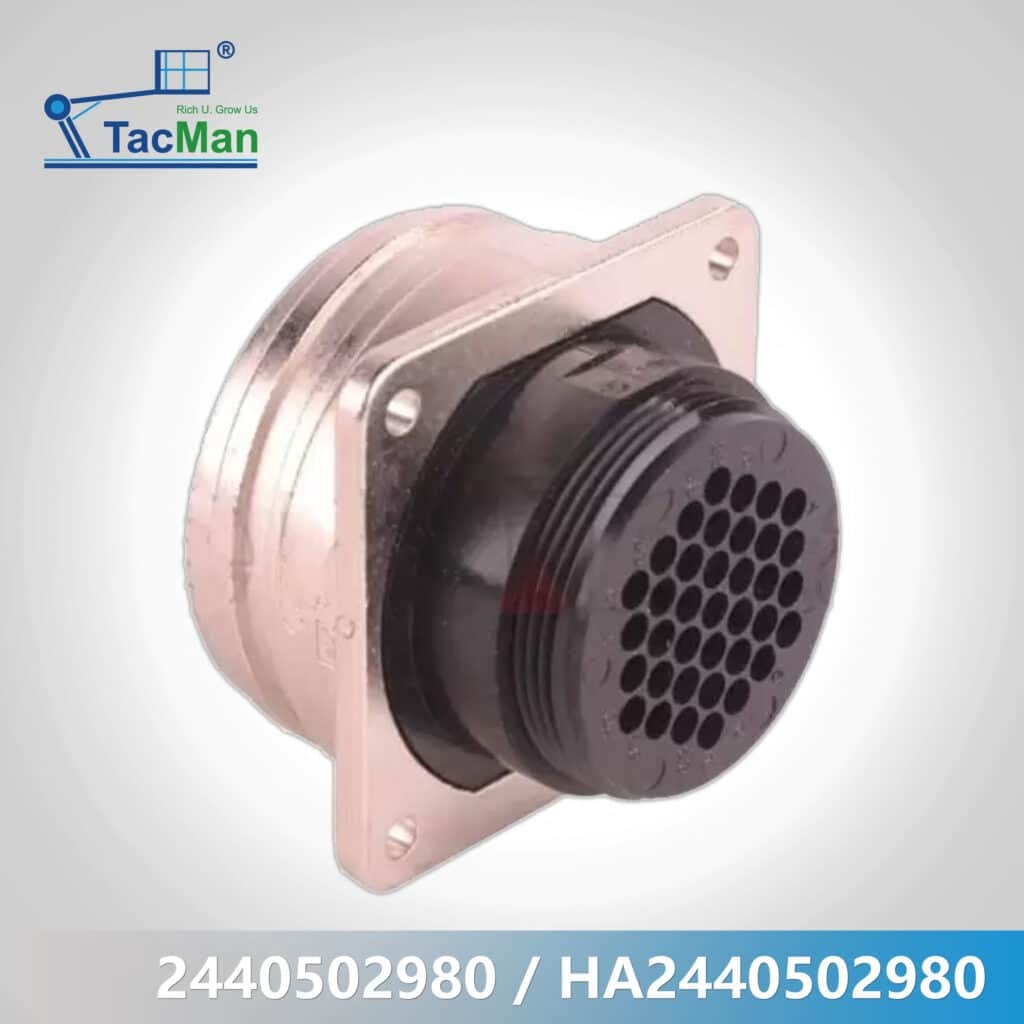  37 Pins Male Connector Plug 2440502980 / HA2440502980